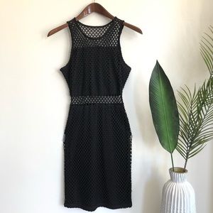 Netted Mini Dress LBD